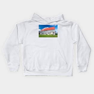 Barn with a Red Roof Kids Hoodie
